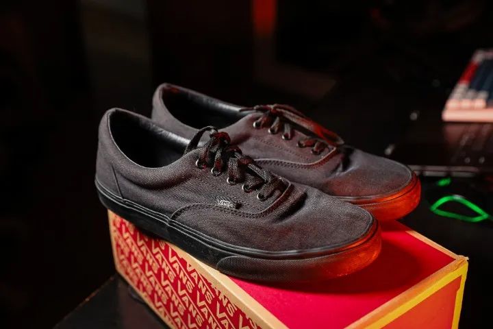 Vans Old Skool Black/Black ? Tamanho 42