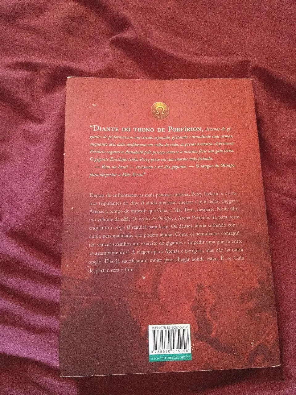 Livro O SANGUE DO OLIMPO - Foto 2