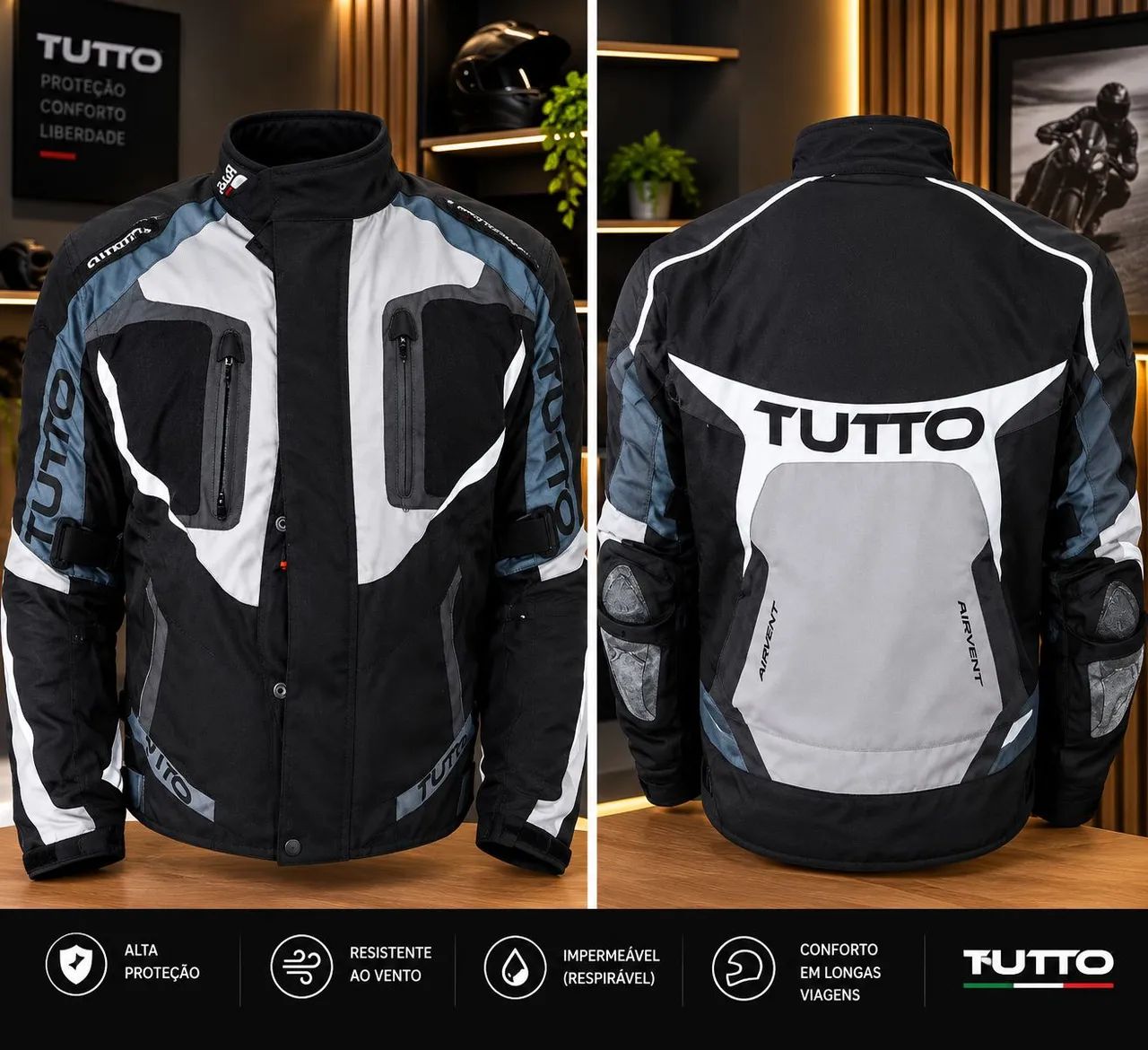 Corta vento tuto 4xl