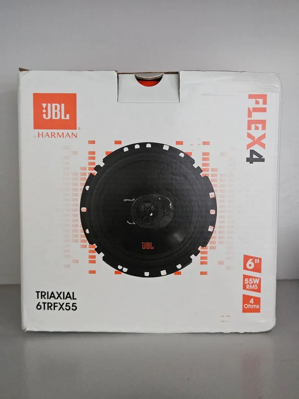 2 pares alto falantes jbl flex 4 6" polegadas 55wrms