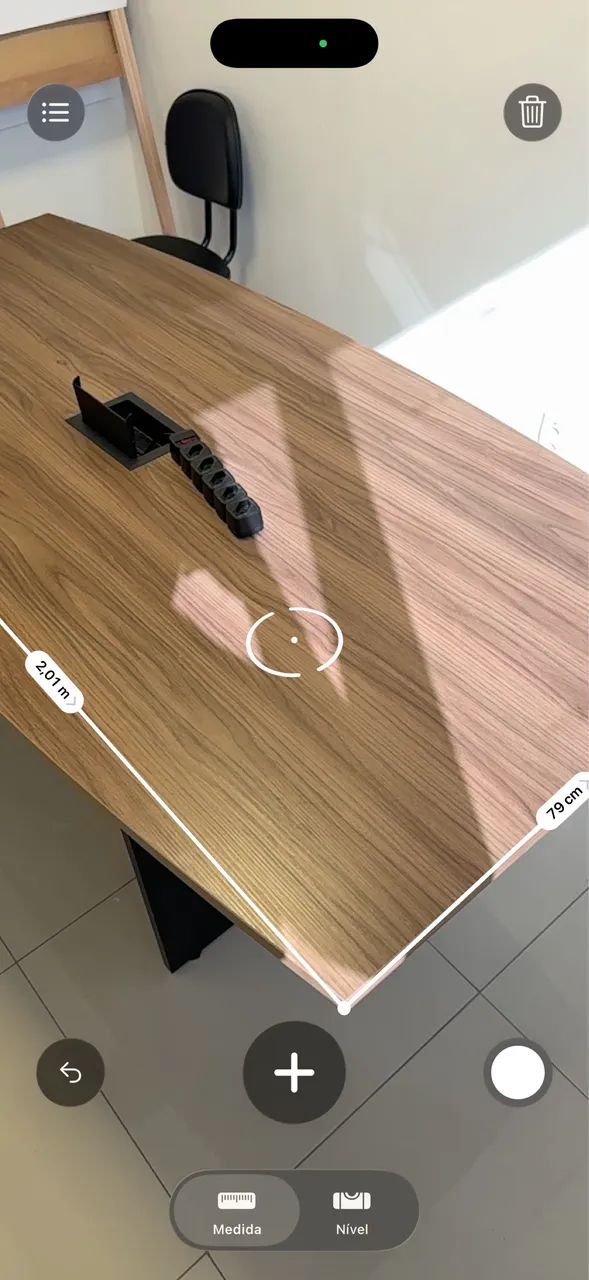 Mesa Reunião Escritório com Tomada  - Foto 3