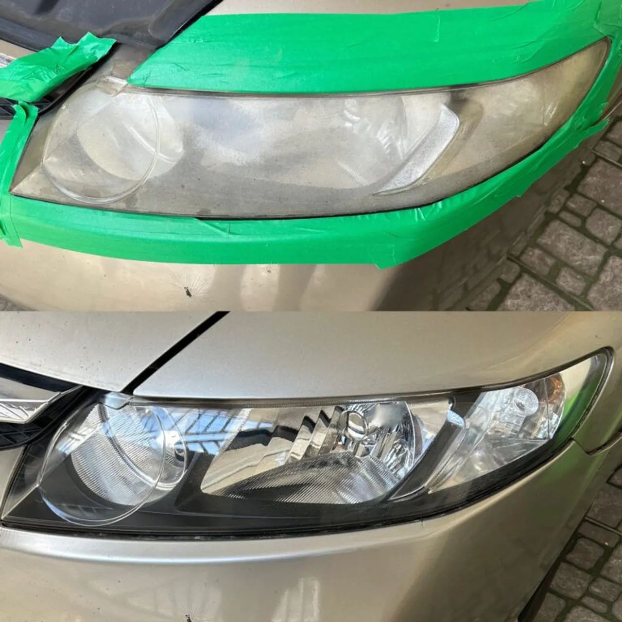 Revitalização de farol com vapor de polímero  - Foto 2