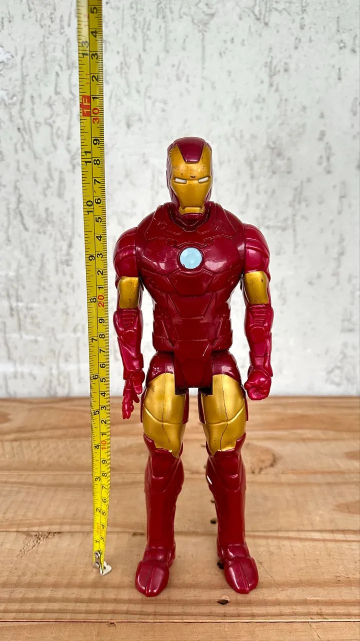 Boneco homem de ferro 30cm  - Foto 2