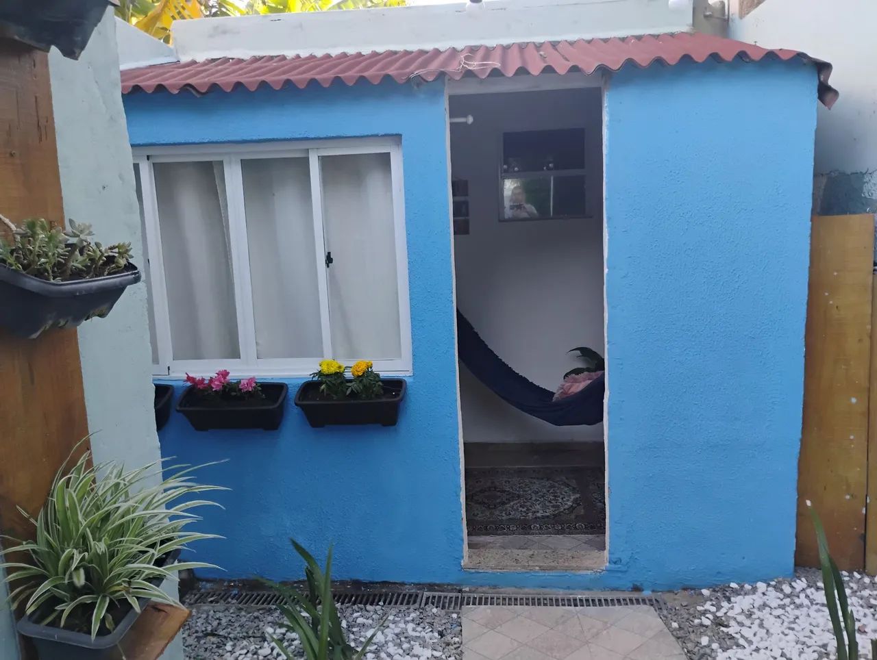 Suíte de hóspedes com varanda 