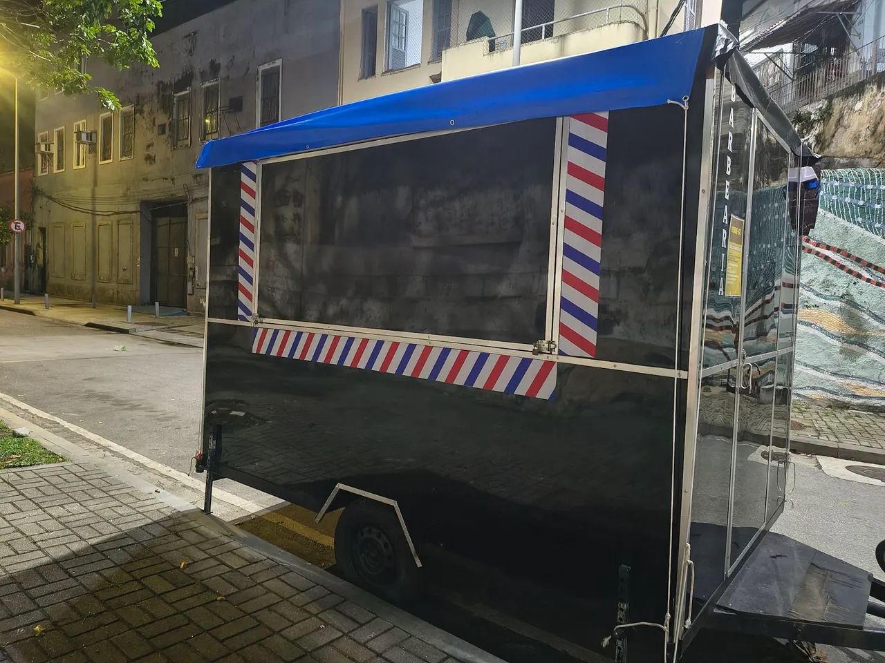 Trailer food truck vazio 