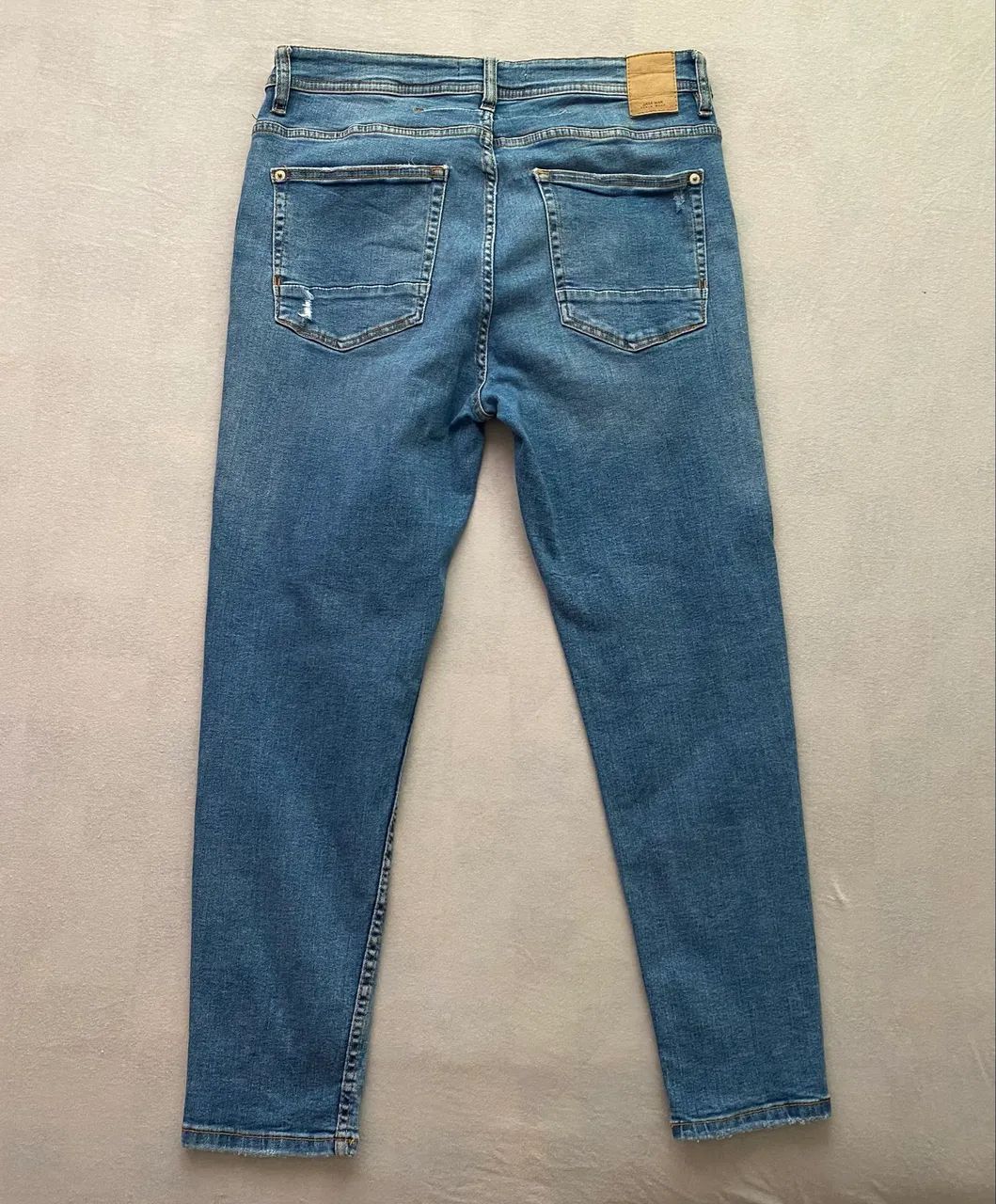 Calça Jeans Zara Destroyed Masculina - 40 - Foto 3