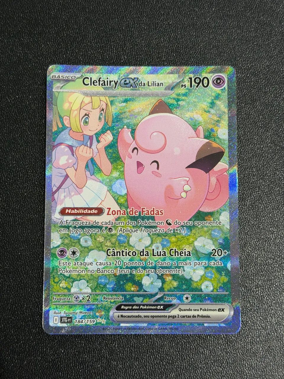 Carta Pokémon Clefairy EX da Lilian 