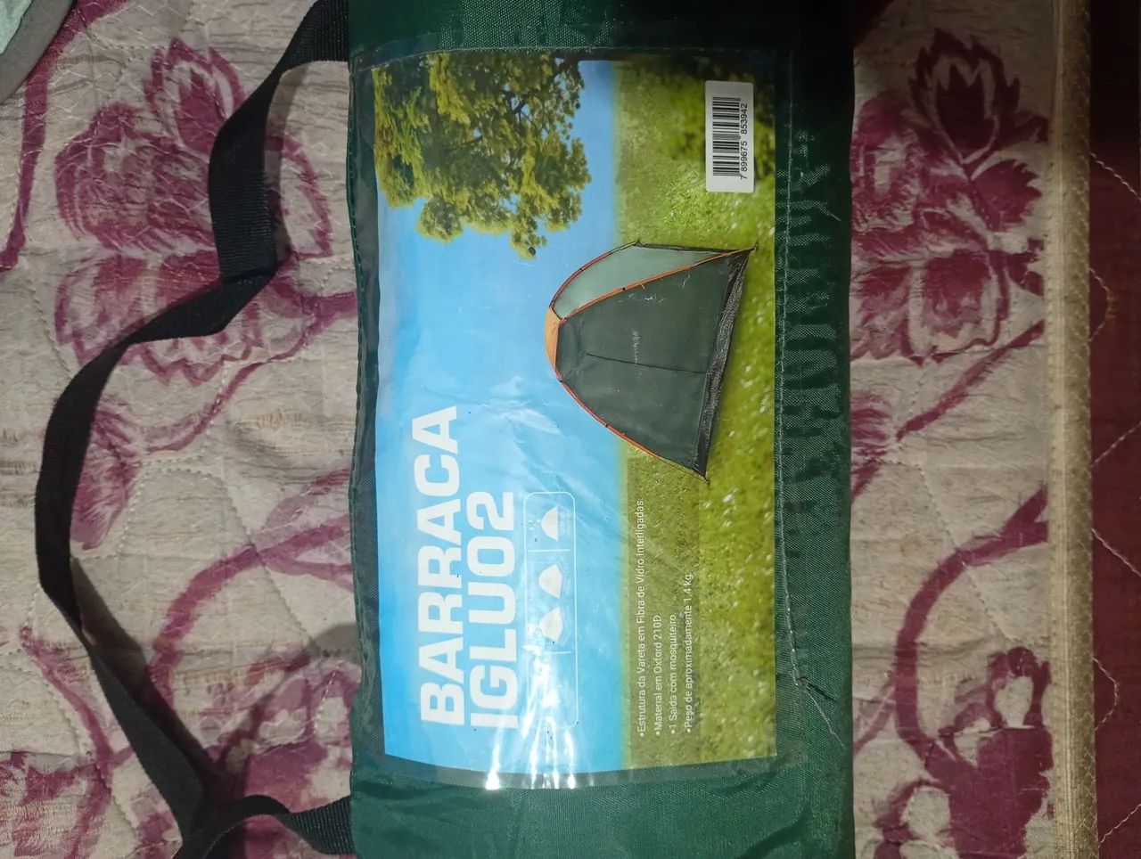 Barraca de camping para 2 pessoa