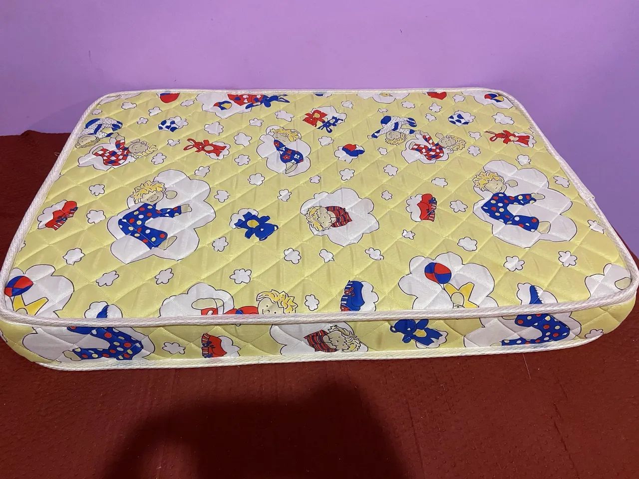 Colchão De Berço portátil Chiqueirinho 60x90x10cm