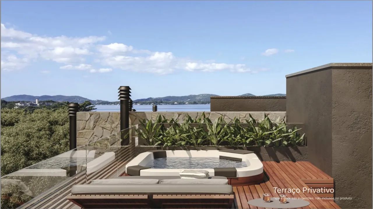 Condomínio com casas de 120 m2,  2 suítes, Lagoa da Conceição - Florianópolis - SC - Foto 2
