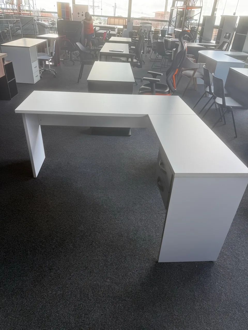 Mesa em L 150x150 Maranello  - Foto 3