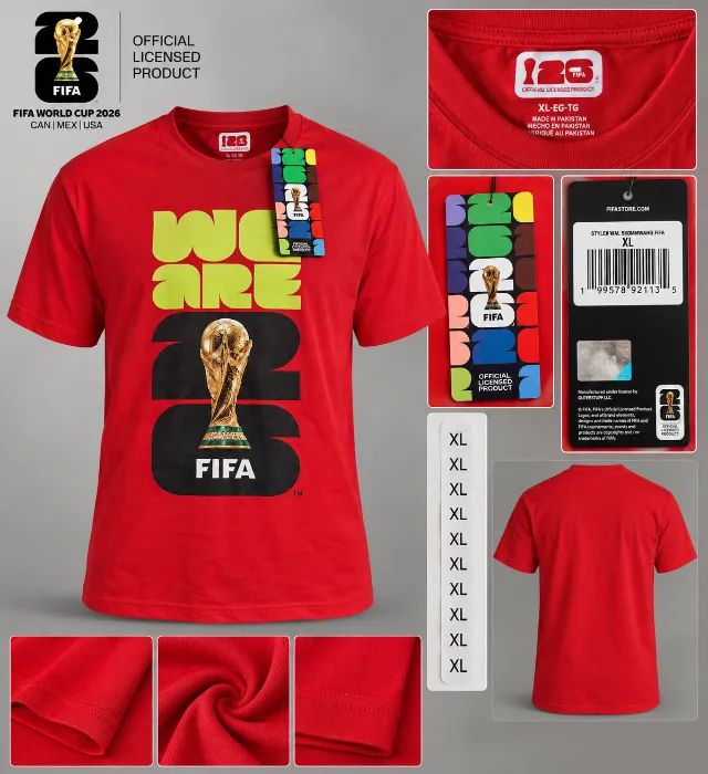  FIFA World Cup 26 Tシャツ　XLサイズ Camiseta Oficial Fifa World CUP 2026 - XL /GG - Roupas - Jardim