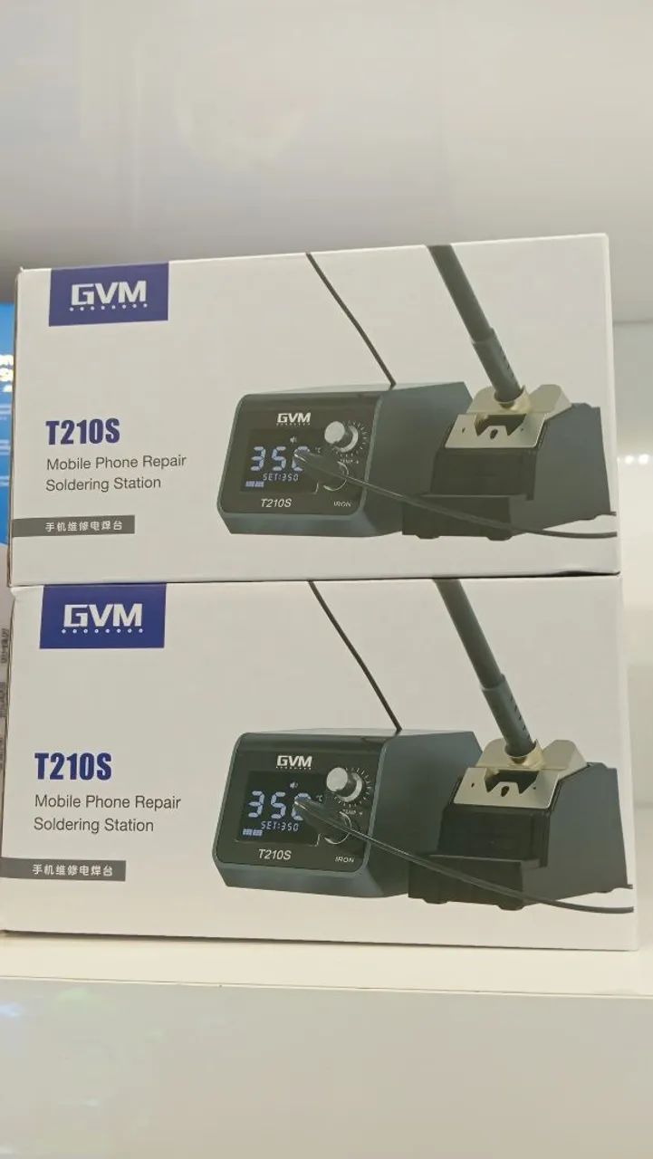 Ferros de solda GVM Sunshine T210