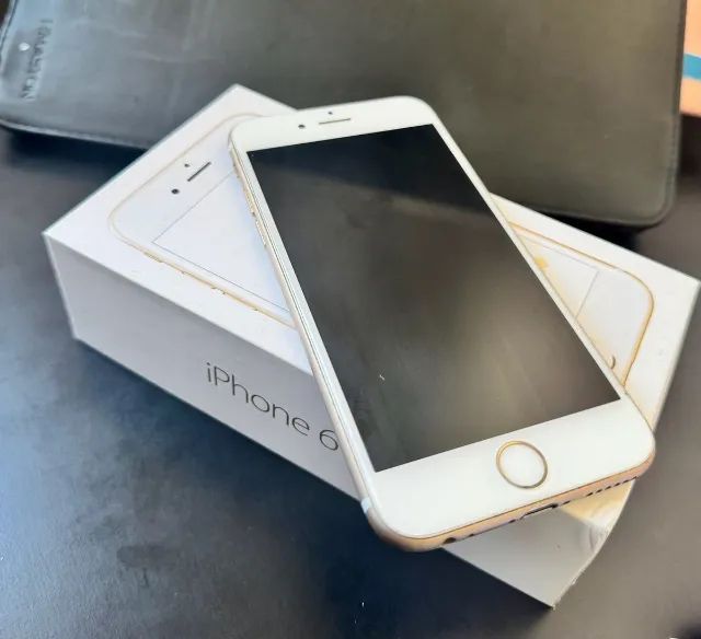iphone 6s (64gb) 100% bateria dourado - Foto 4