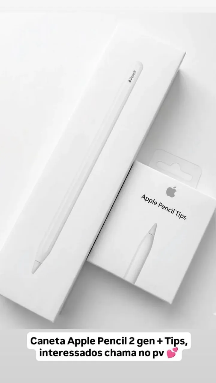 Caneta Apple Pencil 1a Geração Modelo A1603 Zerada - Acessórios de