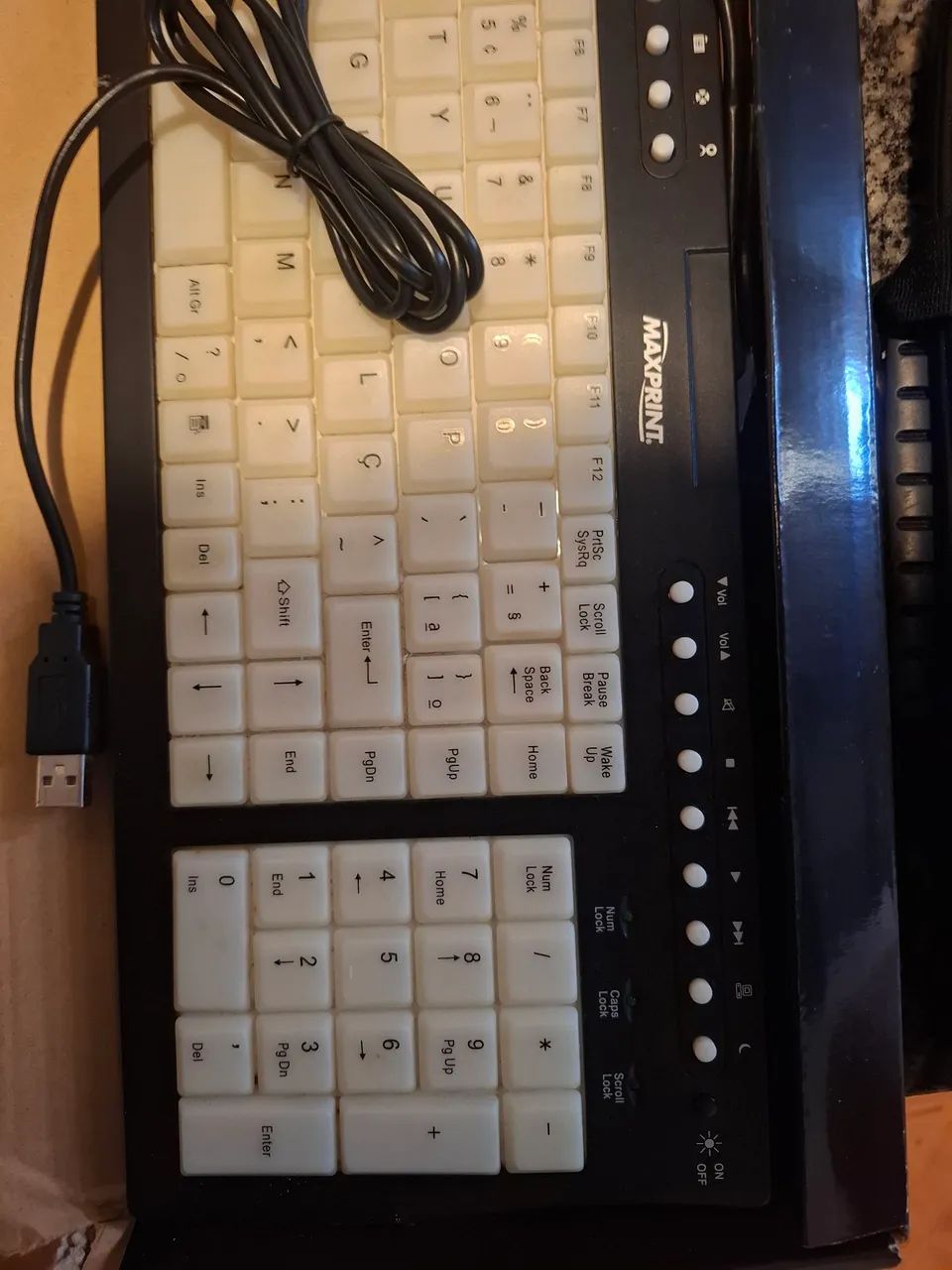 Teclado Maxprint retroiluminado  - Foto 3
