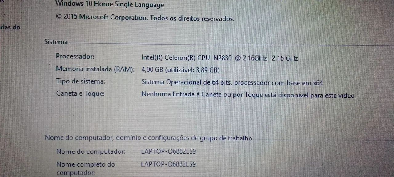 Notebook Acer aspire ES1-511 Séries  - Foto 2