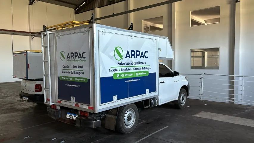 carroceria para transporte de drones 