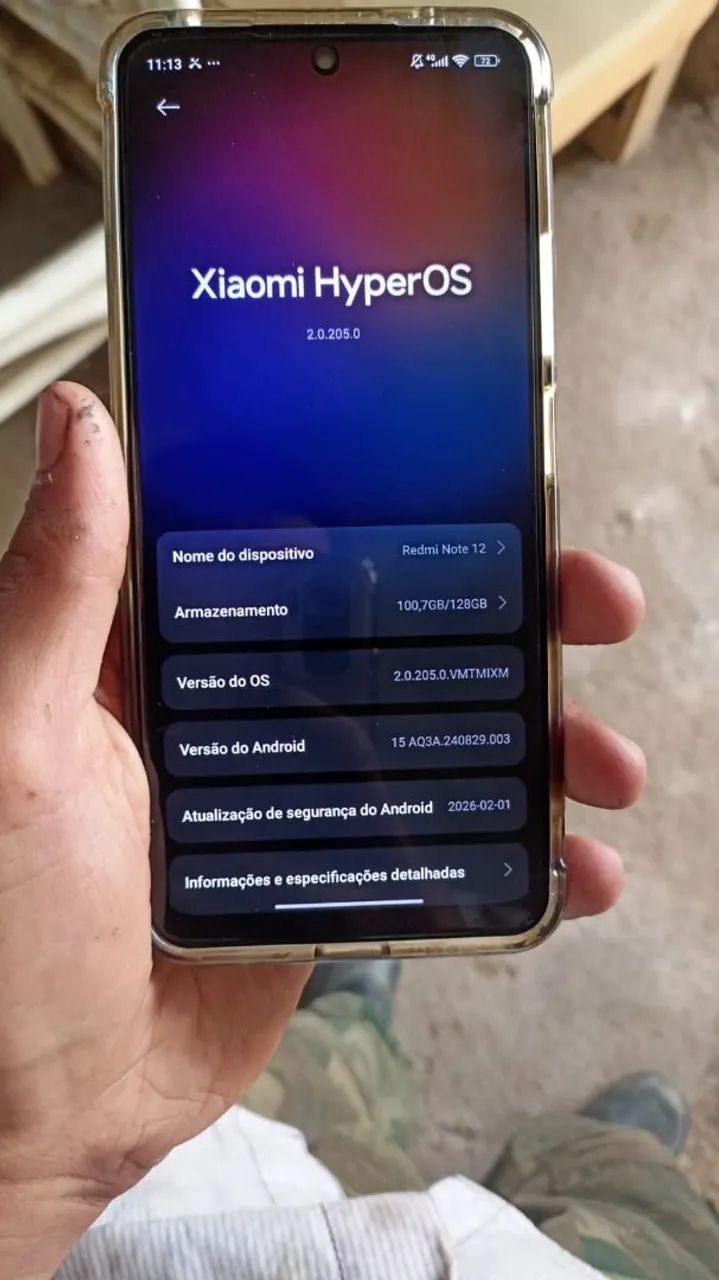  Vendo ou troco por iPhone Redmi note 12  - Foto 3
