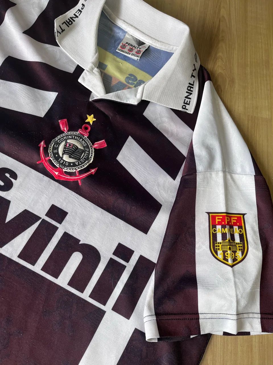 Camisa Corinthians Ted Lapidus 1996 - Foto 3