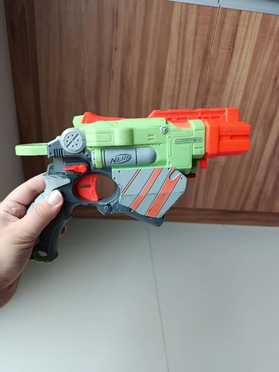 Pistola Nerf Vortex usada - funcionando - sem discos - Foto 4