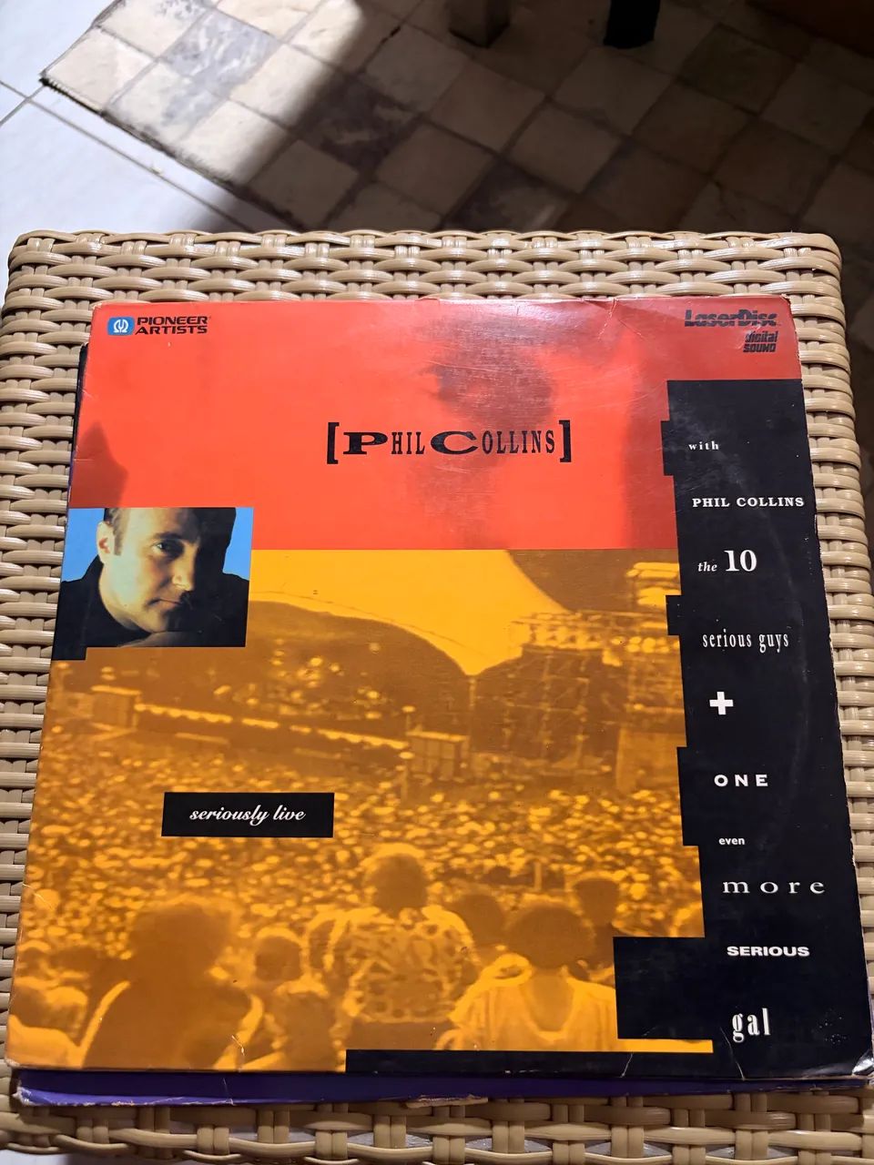 Laser disc Phil Collins