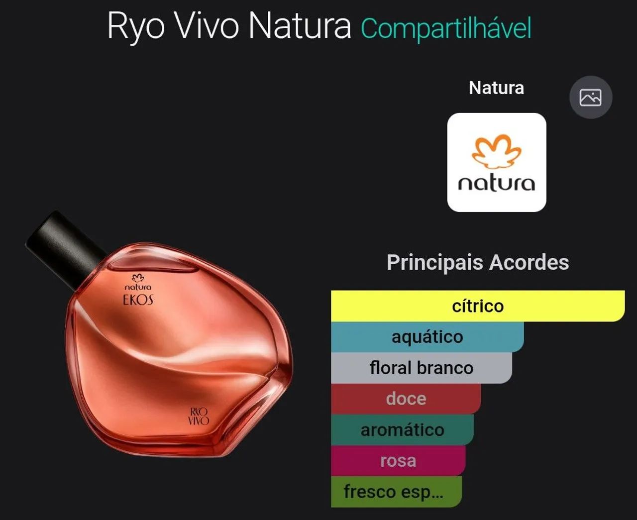 Natura Ekos Ryo Vivo 75ml - Foto 3