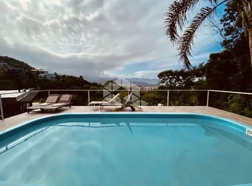 Casa principal e cabana romântica com vista eterna para a Baía de Garopaba. - Foto 4