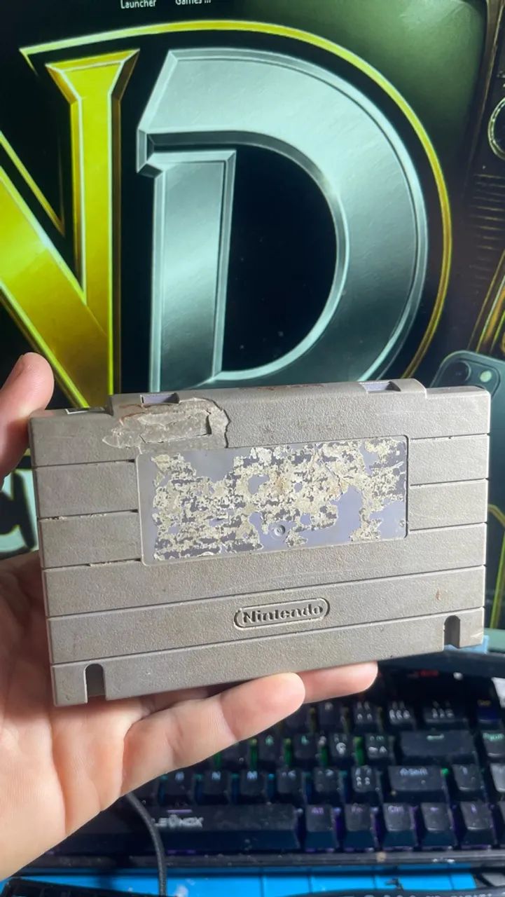 Jogo original super Nintendo AERO ACRO BAT - Foto 3