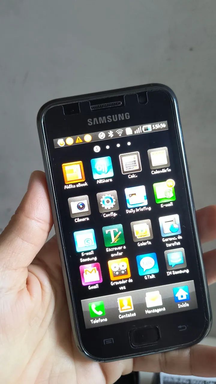 Relíquia Celular Samsung Galaxy S Perfeito estado de uso - Foto 2