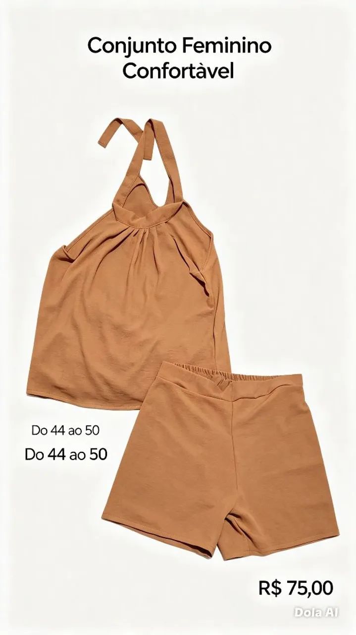 Conjunto feminino vestir do 44 ao 50  - Foto 2