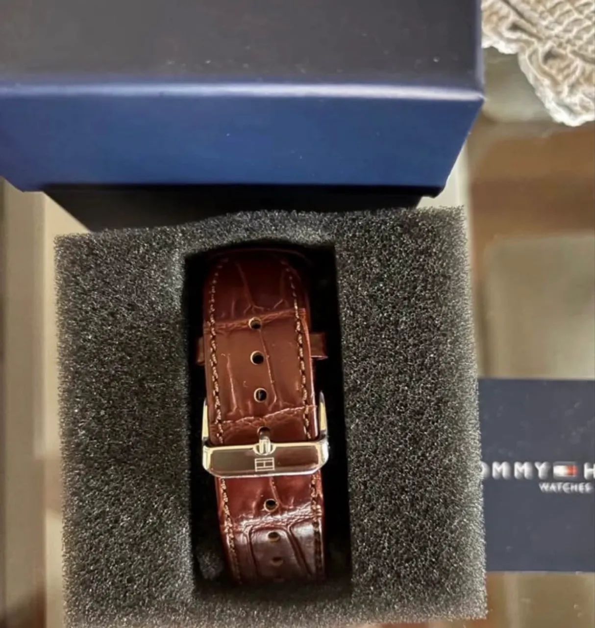 Relógio tommy hilfiger azul  - Foto 4