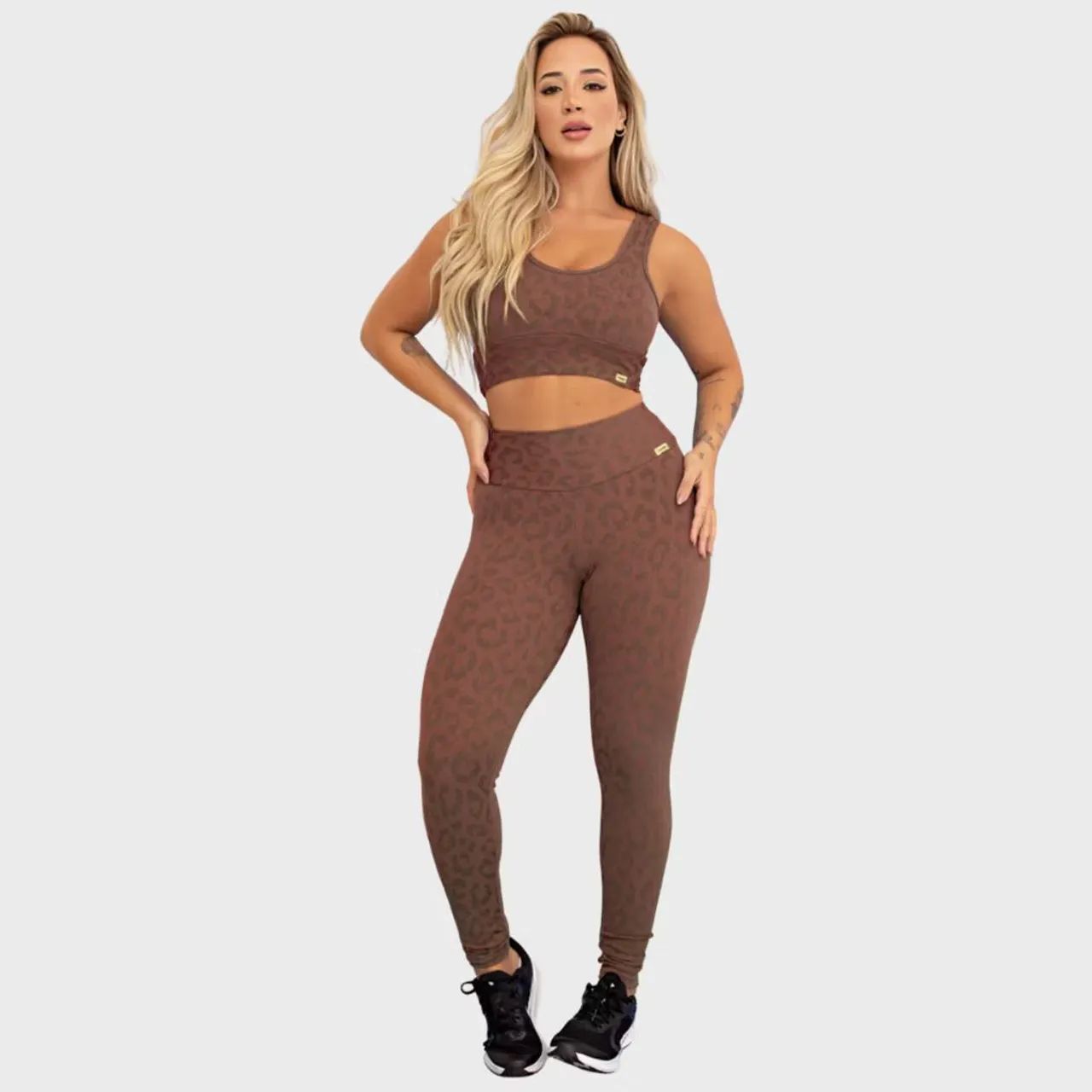 Conjunto fitness Onça  - Foto 4