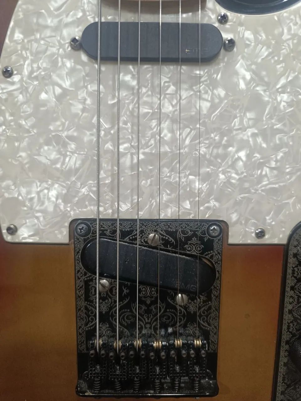 Telecaster Mi Custom Guitars com EMG - Foto 3