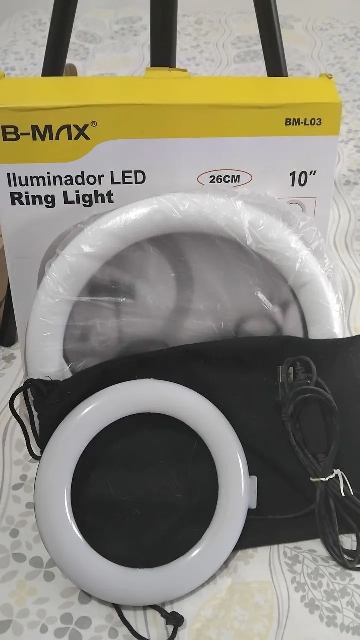 Ring Light + tripé 2,10 - Foto 2