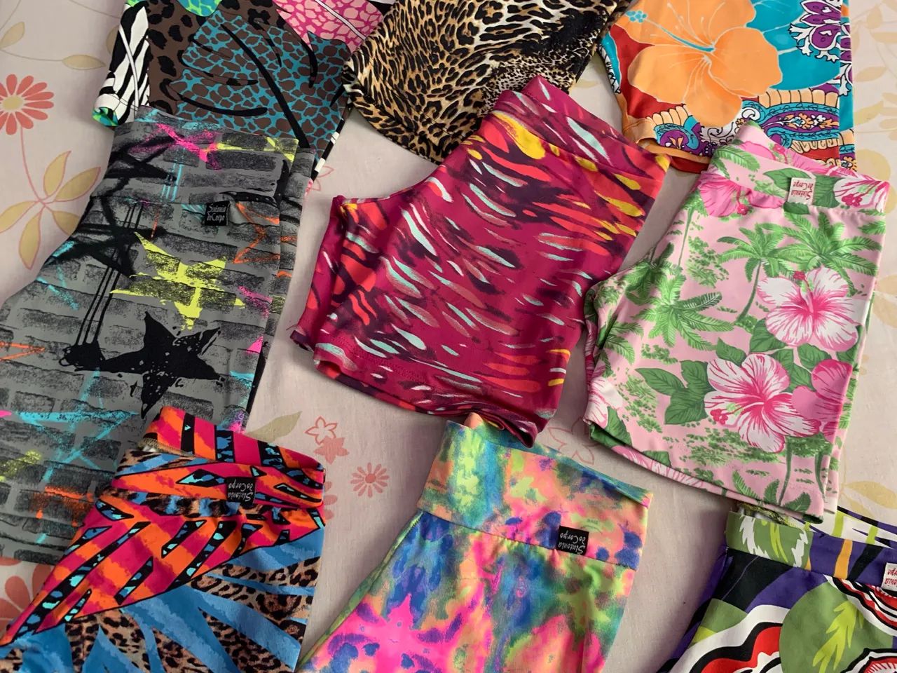 9 pcs de shortinhos de cotton, fems, (34-36) - Foto 4