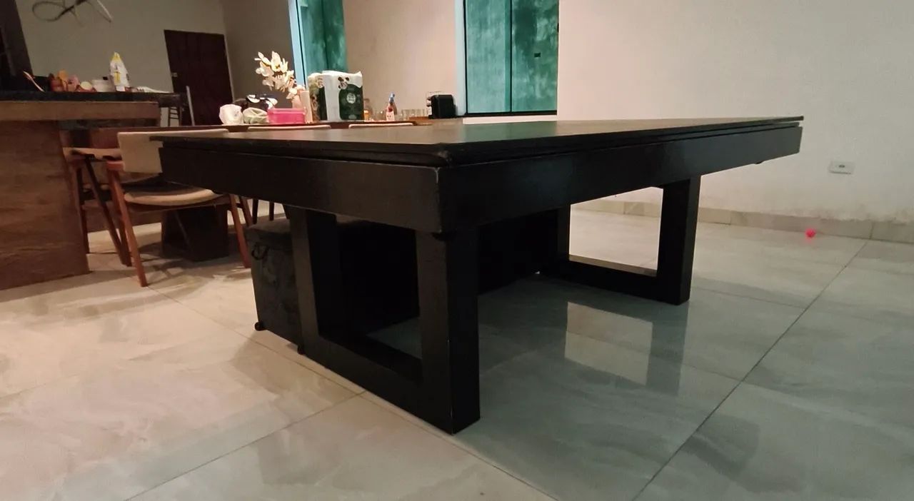 Mesa de bilhar + ping-pong 