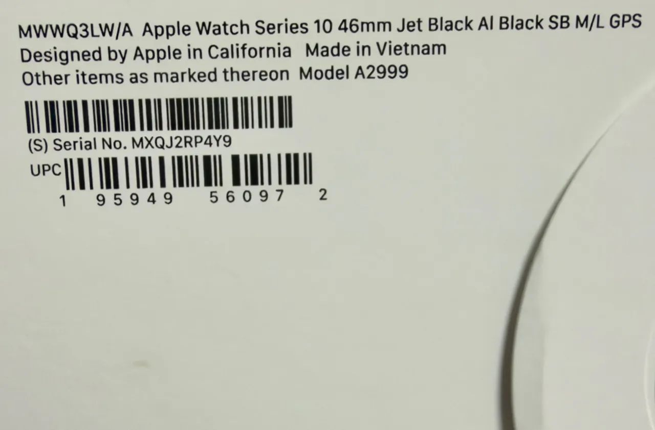 Apple Watch series 10 46mm Jet black  - Foto 5