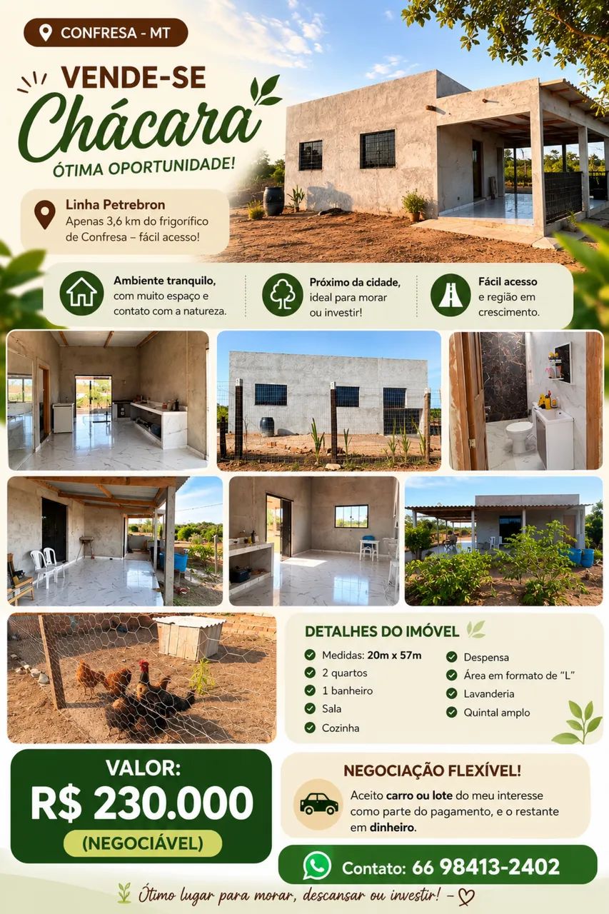 Vende-se Chácara 