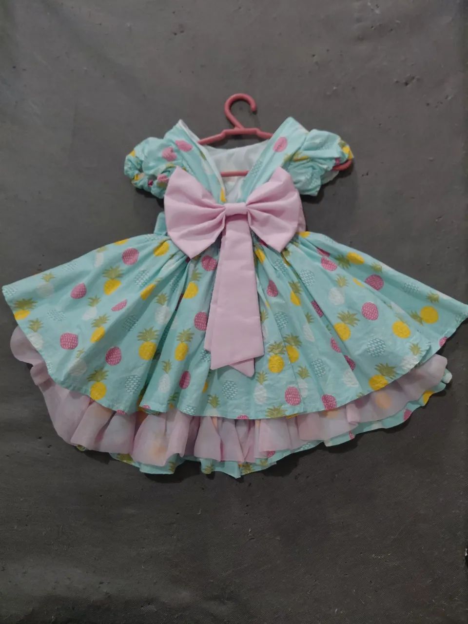 Vestido infantil frutinhas  - Foto 4