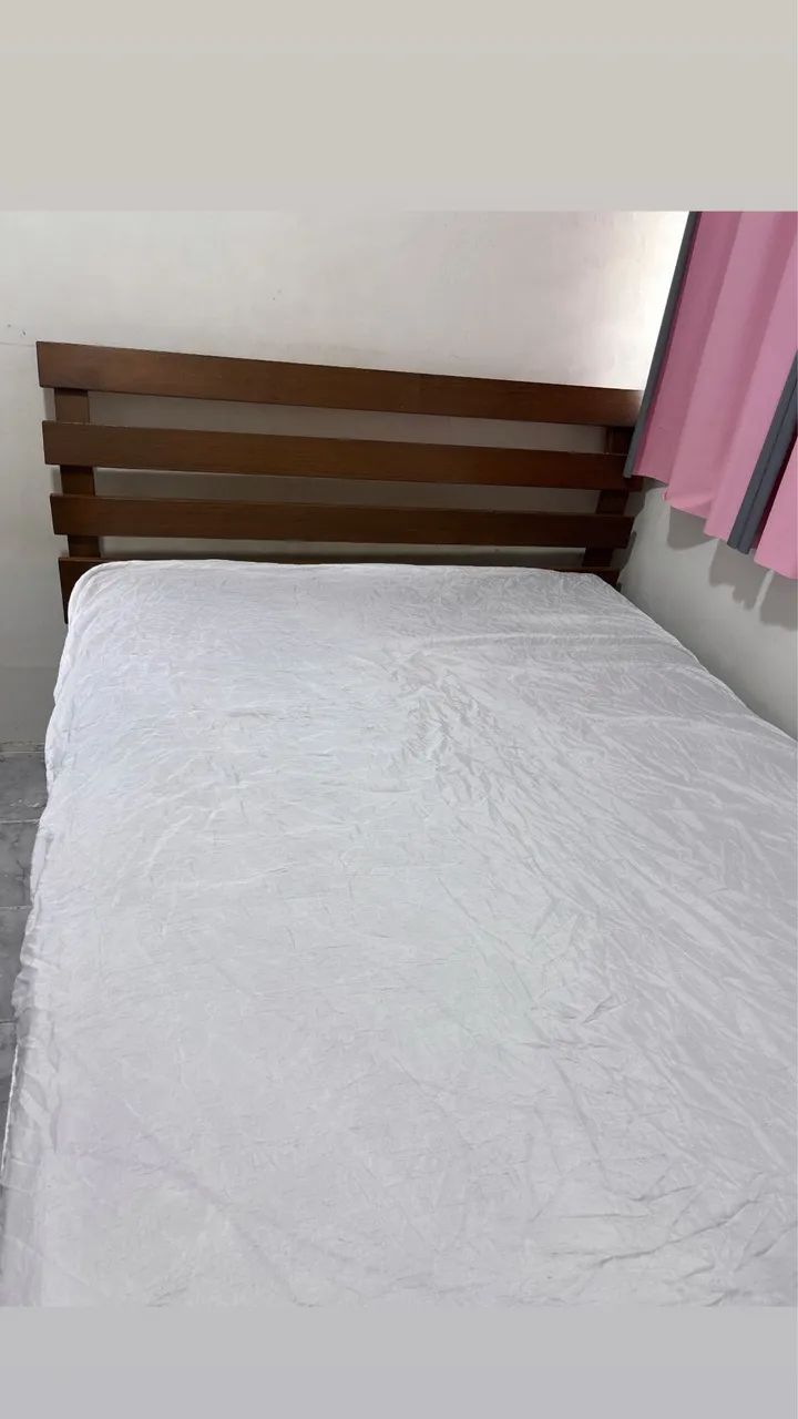 Cama de madeira maci ça  - Foto 2