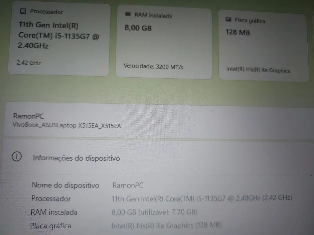 Notebook Asus i5 - Foto 2