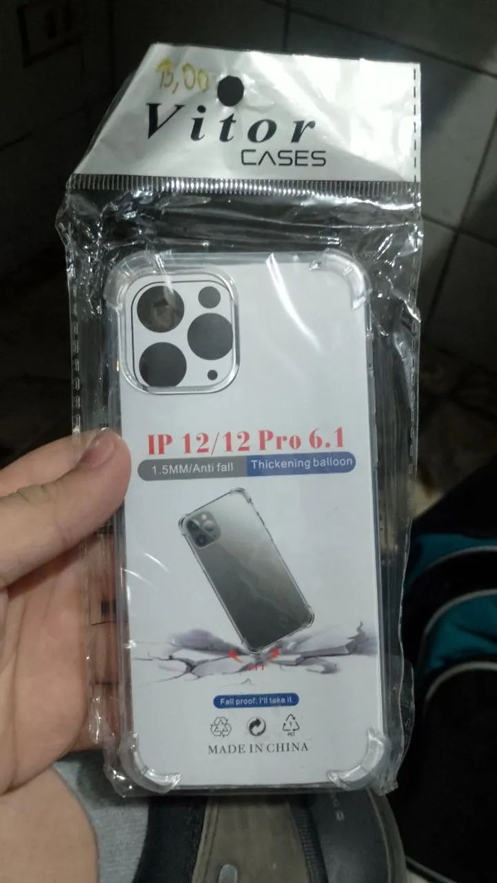 Capinha iPhone 12 Transparente 