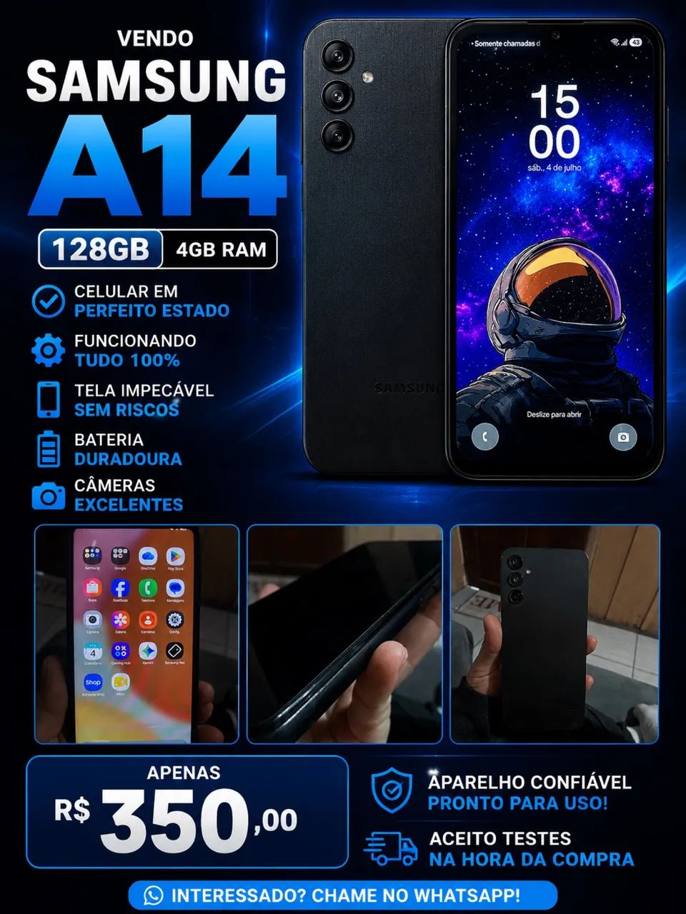 Samsung A14 128g - Foto 5