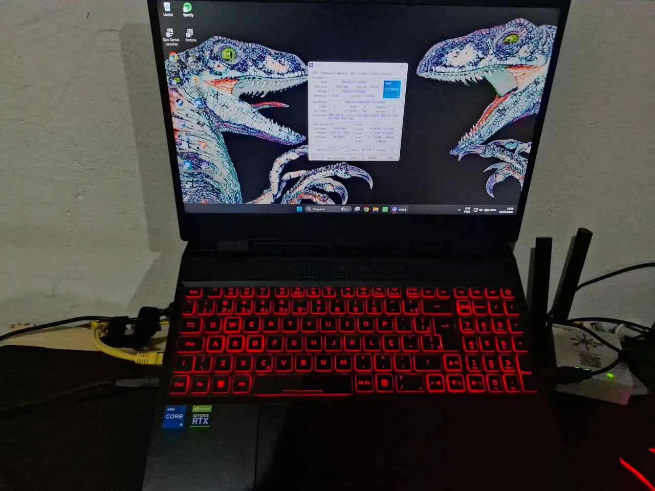 Notebook gamer RTX
