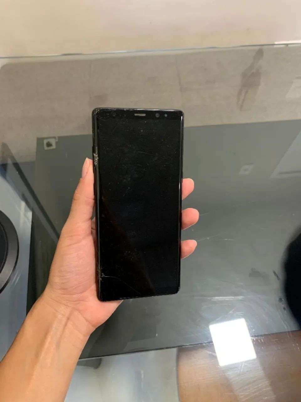 Samsung Galaxy Note 8 tela quebrada - Foto 5