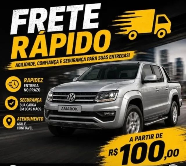 Frete em geral João Pessoa Campina Grande Recife Natal 