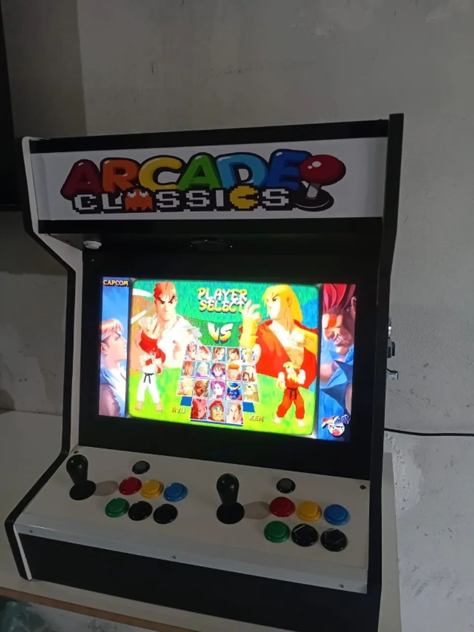 Mini Fliperama Arcade 2mil Games - Foto 4