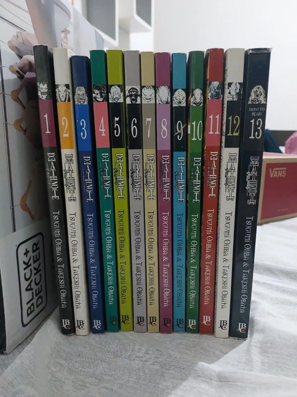 Mangás Death Note (Edição Padrão) - 1 ao 13