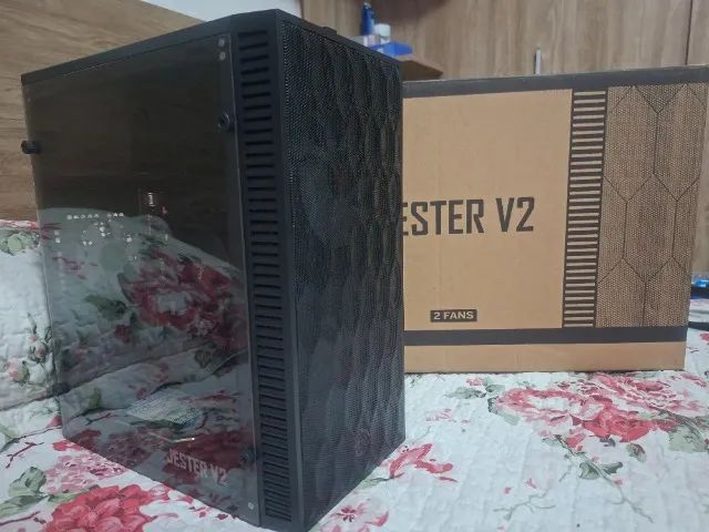 Gabinete PC Gamer AMD Ryzen 3 2200G, DDR4 16gb, SSD 128 + HD 500 Lindo e Impecável - Foto 4